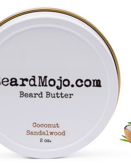 Coconut Sandalwood Beard Butter 2oz