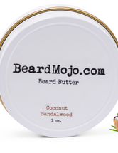 Coconut Sandalwood Beard Butter 1oz